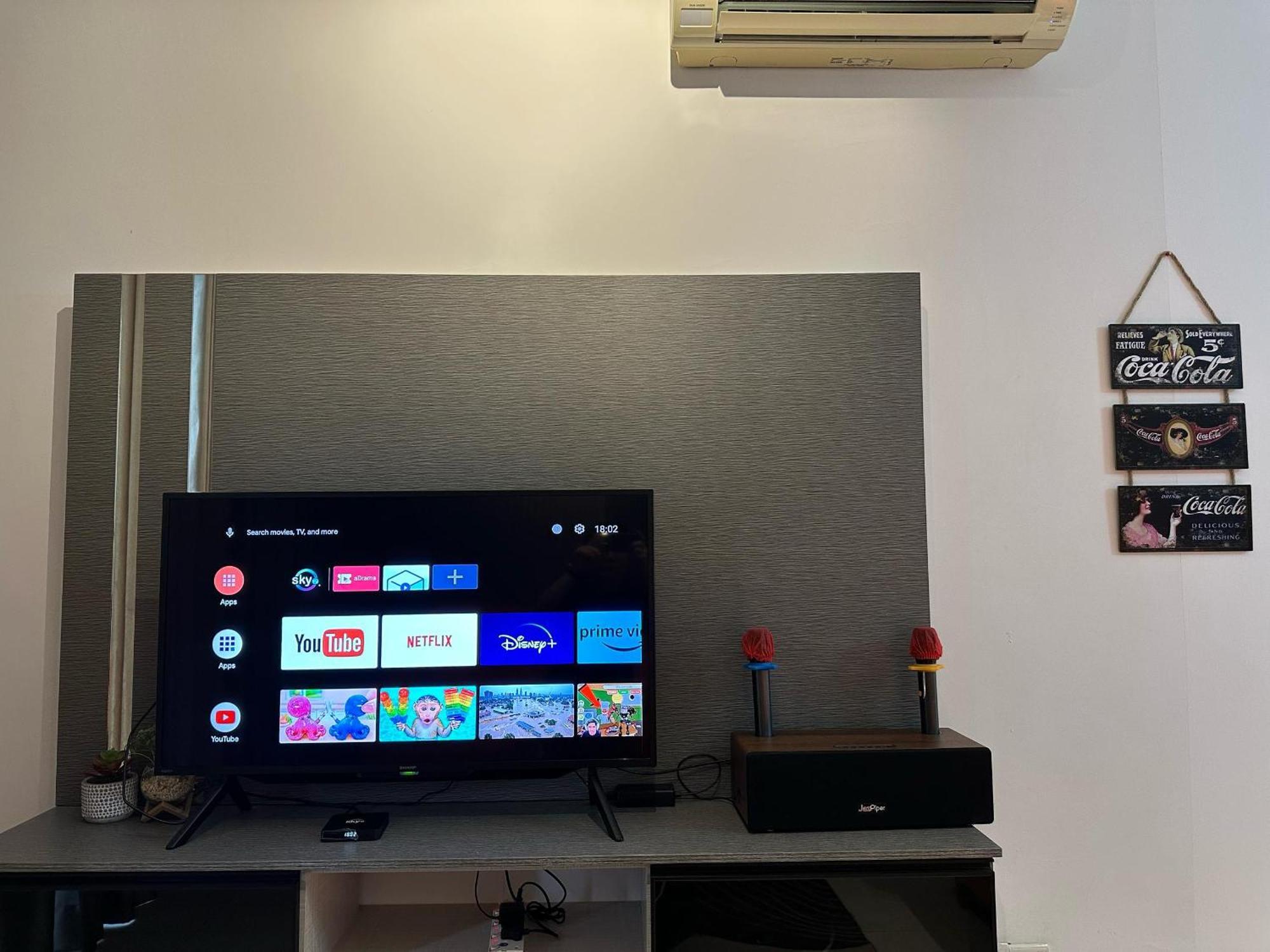 New 4queen Bed 3 2cp Near Gurney With Tvbox And Ktv Set * Tanjung Tokong