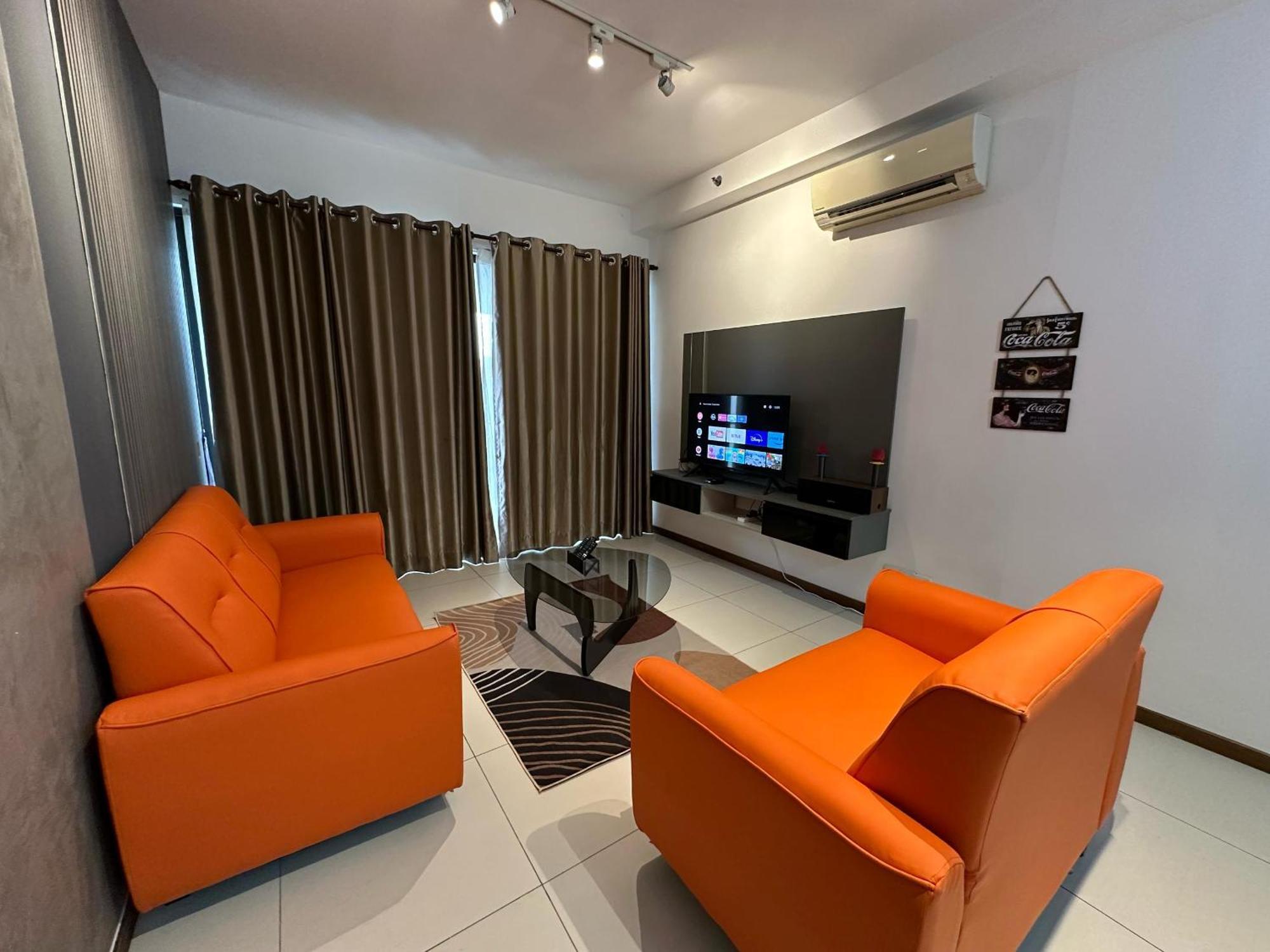 Apartment New 4queen Bed 3 2cp Near Gurney With Tvbox And Ktv Set *