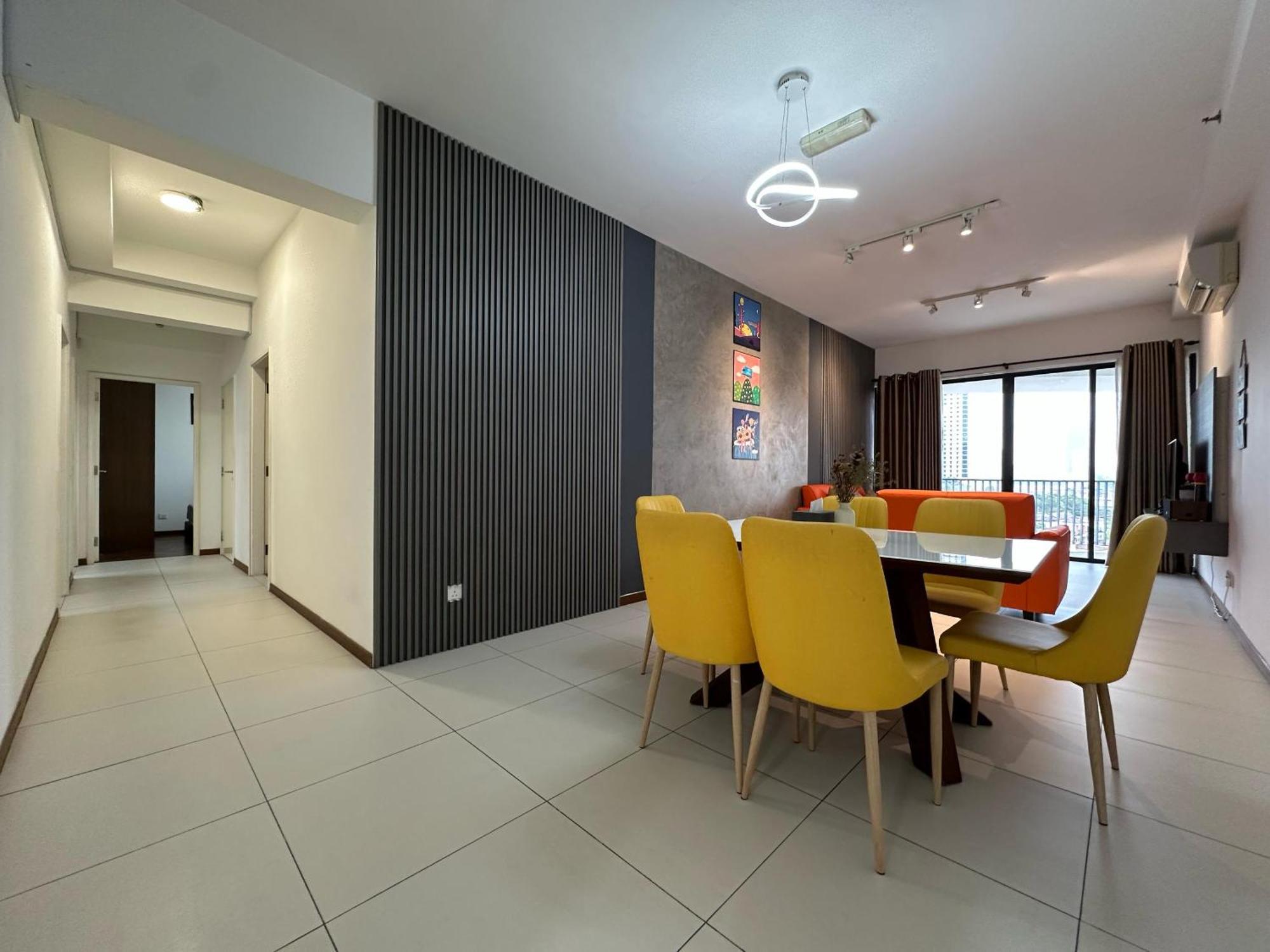 Apartment New 4queen Bed 3 2cp Near Gurney With Tvbox And Ktv Set Tanjung Tokong